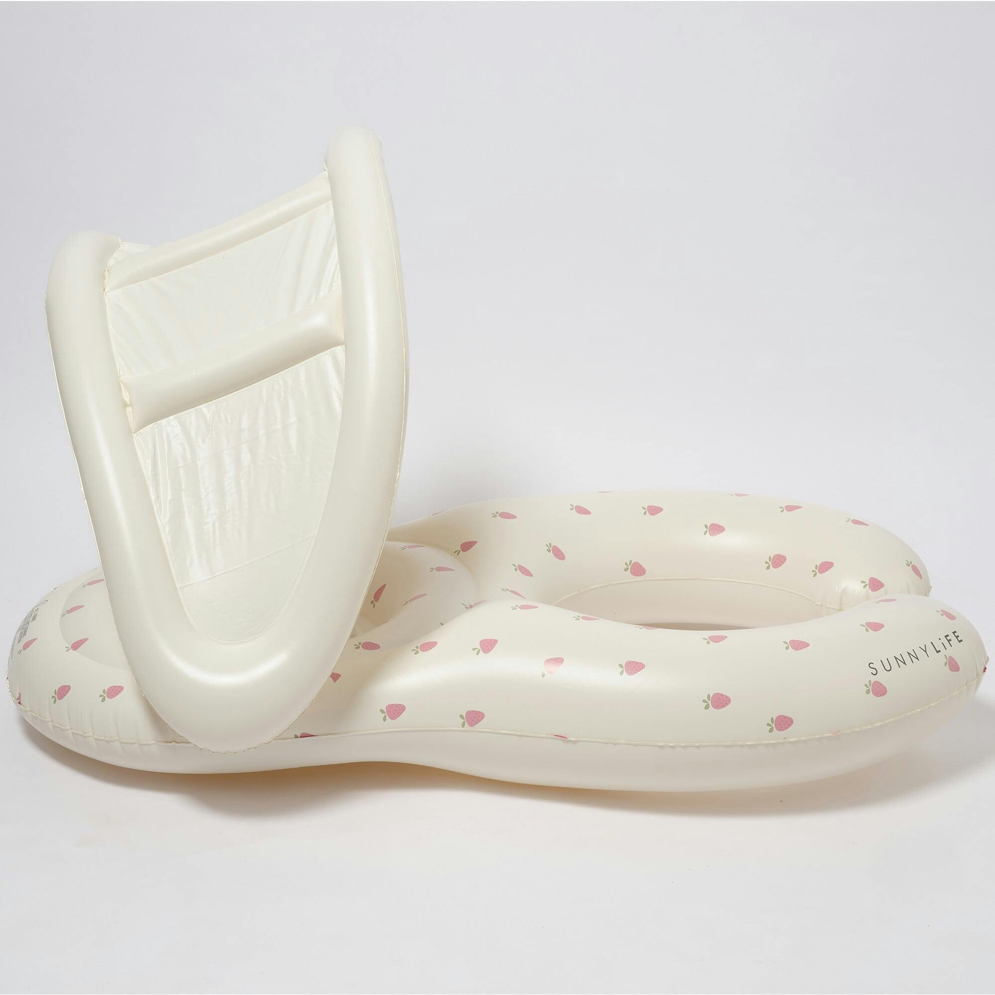 Float Together Baby Seat: Strawberry Sunshine