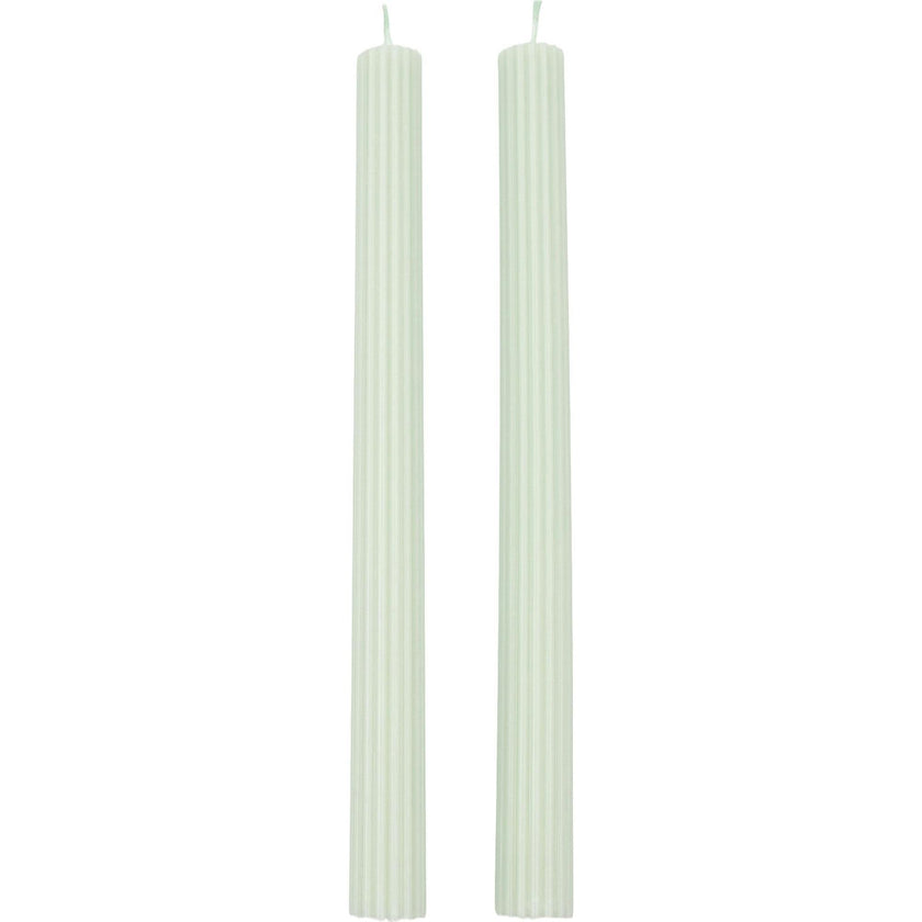 Sea Foam Green Table Candles