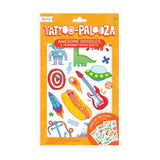 Tattoo-Palooza Temporary Tattoos - Awesome Doodles - 3 Sheets