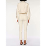 Mara Straight Mid Rise Instasculpt™ Ankle Jeans | Ecru