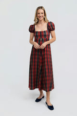 Rosalie Dress - Hearth Plaid
