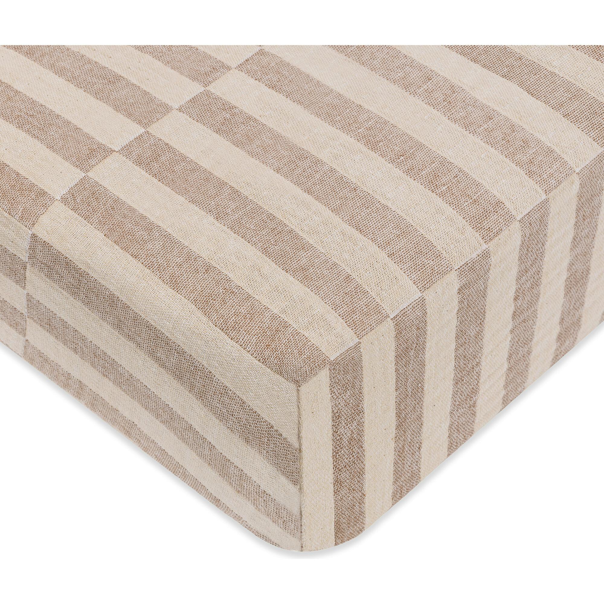 GOTS Certified Organic Muslin Cotton Crib Sheet