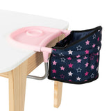 Bayer Design Dolls: Table Seat - Navy, Pink, Stars
