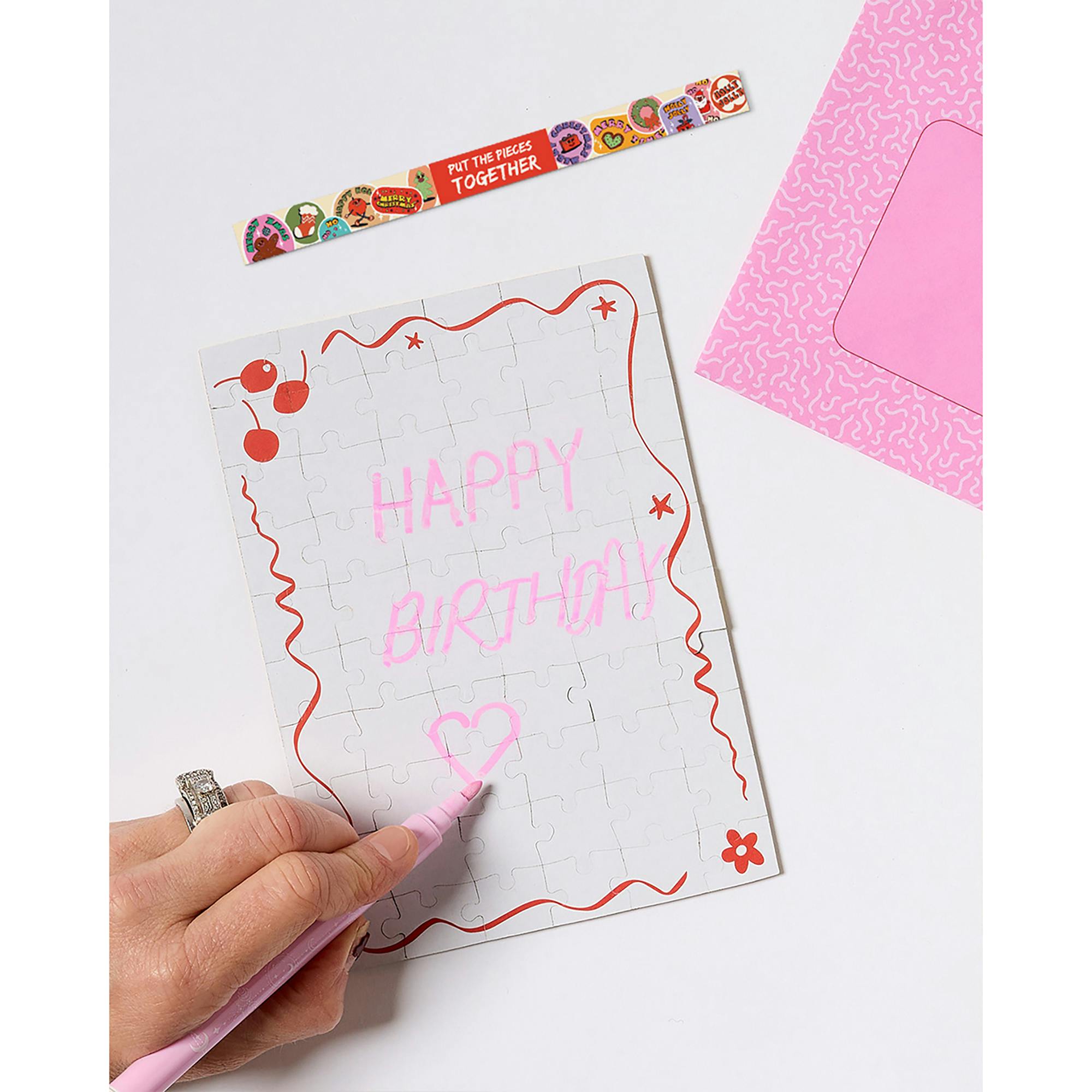 JOS: Jigsaw Greeting Card Puzzle - Sweet Birthday