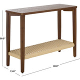 Chasu 1 Shelf Console Table