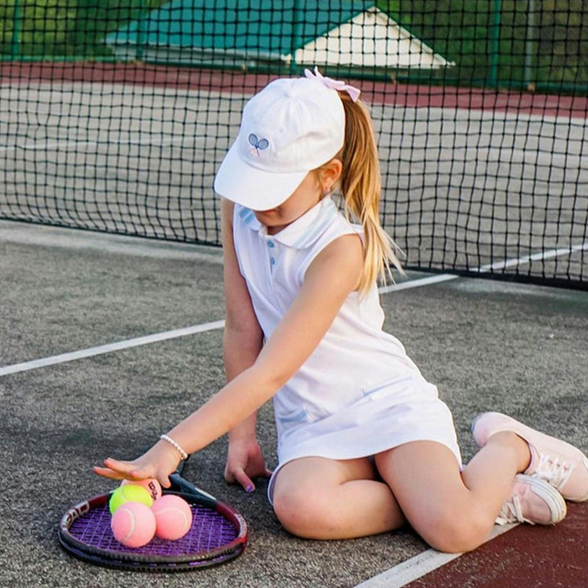 Tennis Bow Baseball Hat