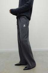 TNS Logo Woman Jogging Dark Grey Melange