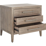 Ariella 3 Drawer Nightstand