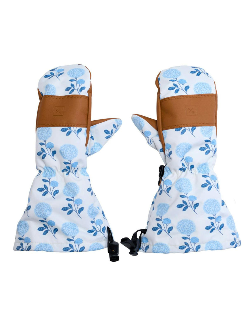 Women's Waterproof Mitten in Hydrangea