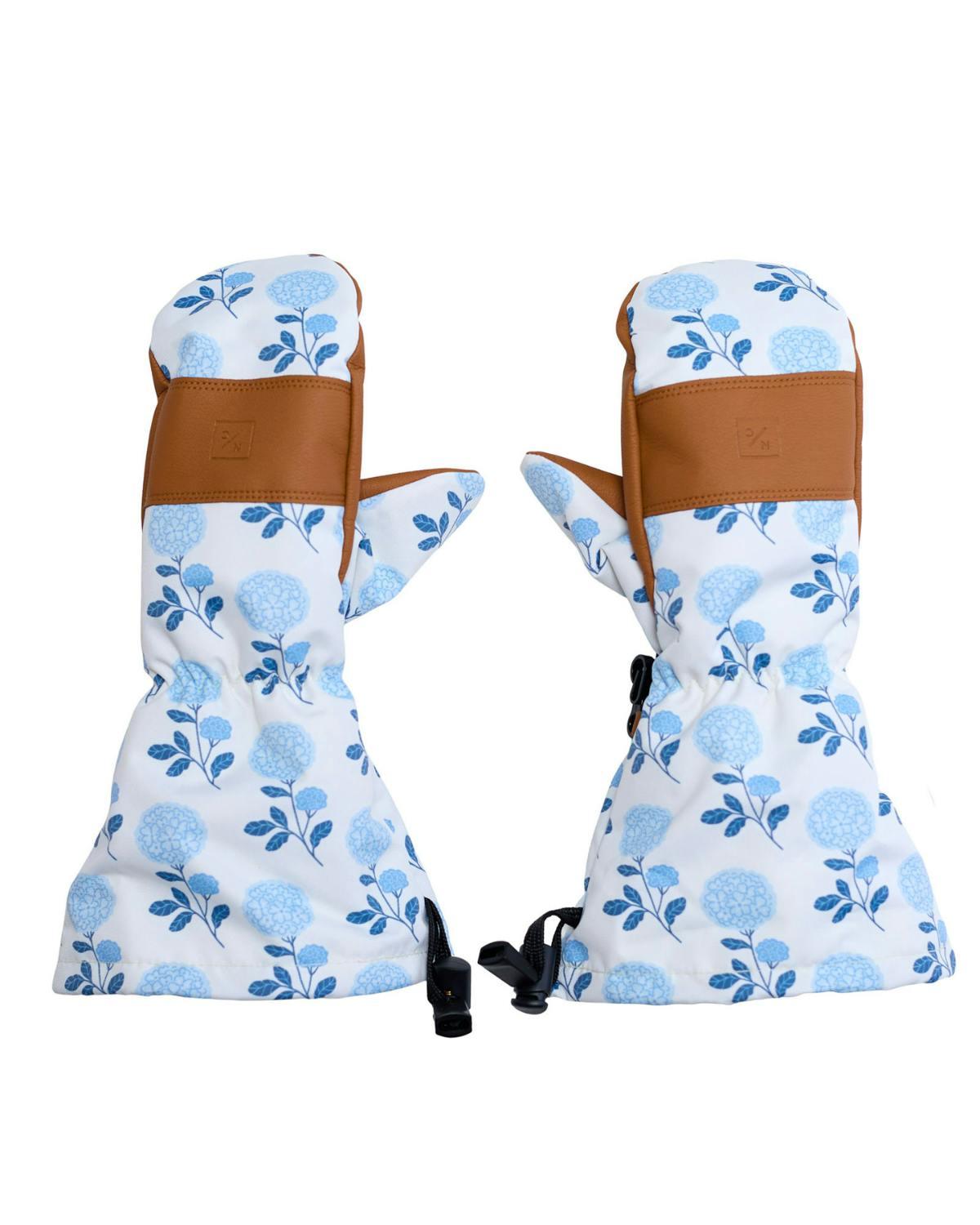 Kids Waterproof Mitten in Hydrangea