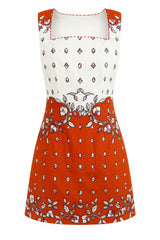 Zander Summer Stitch Floral Mini Dress