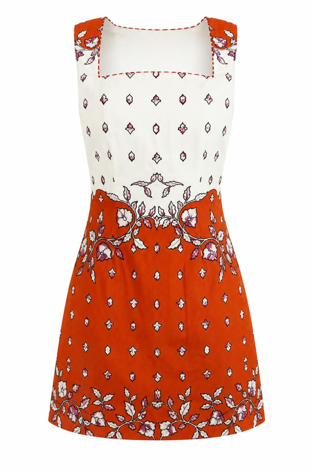 Zander Summer Stitch Floral Mini Dress