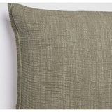 Sage Fringe Euro Sham Set