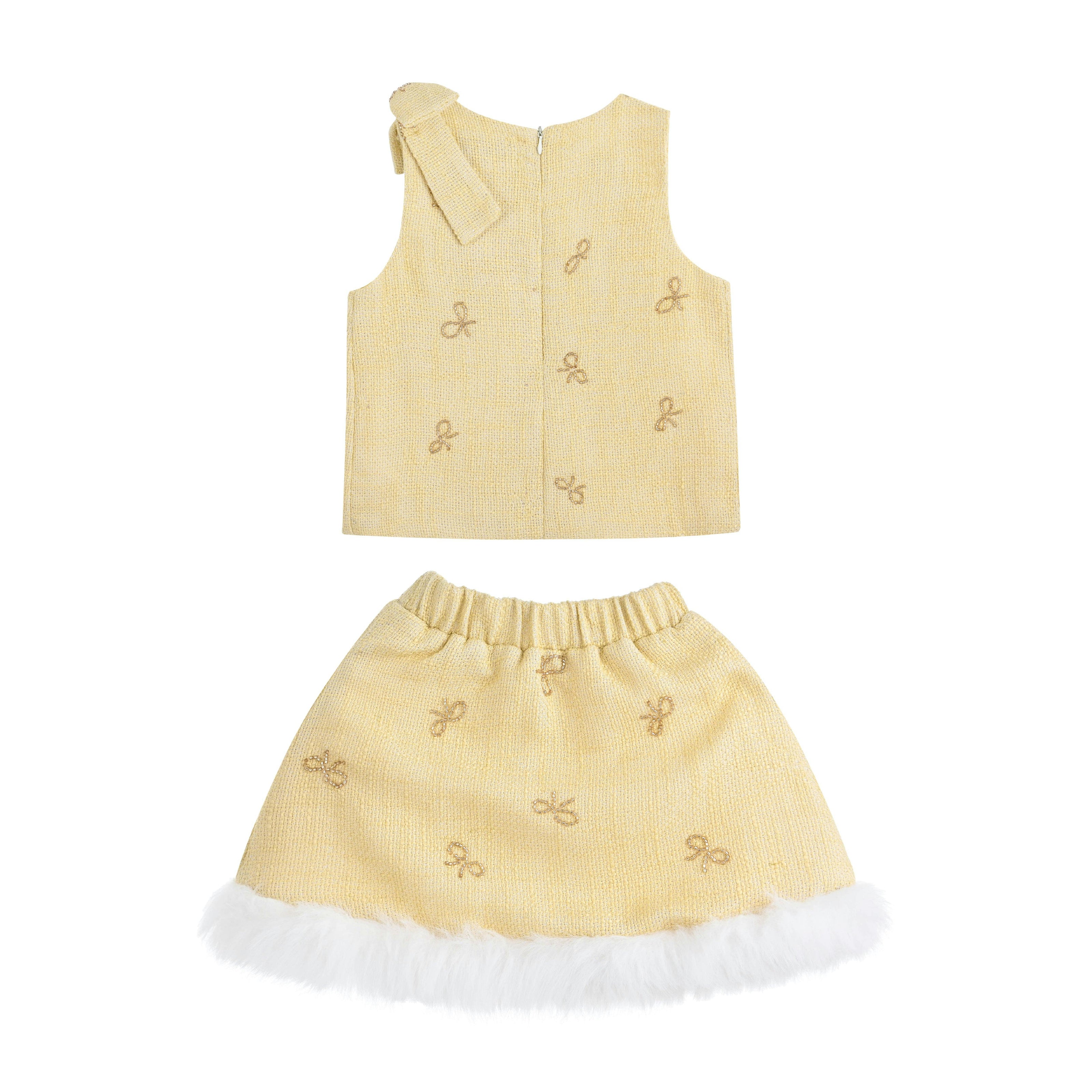 Yellow Maxine Bow Set