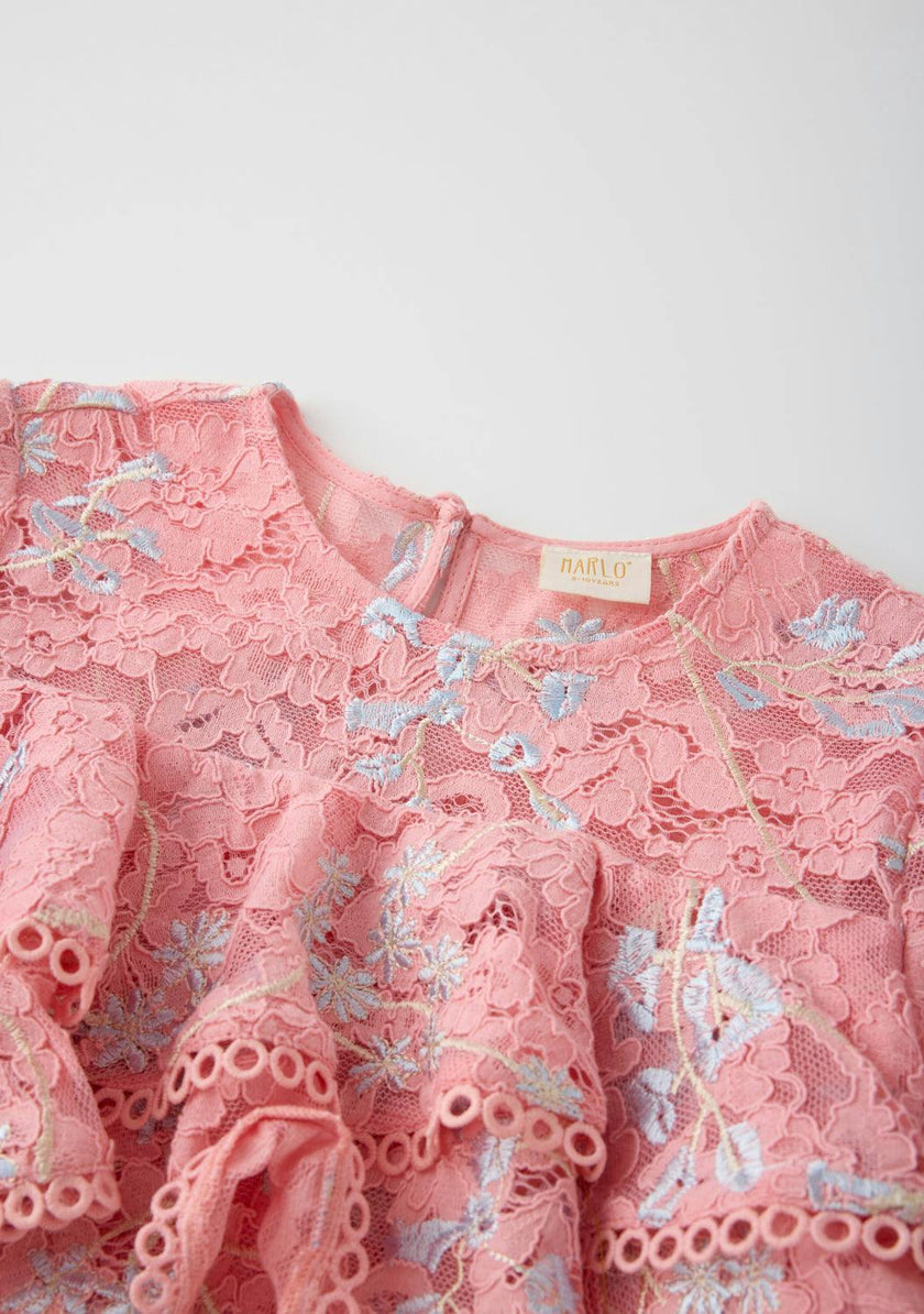 Allyson Frill Mini Dress