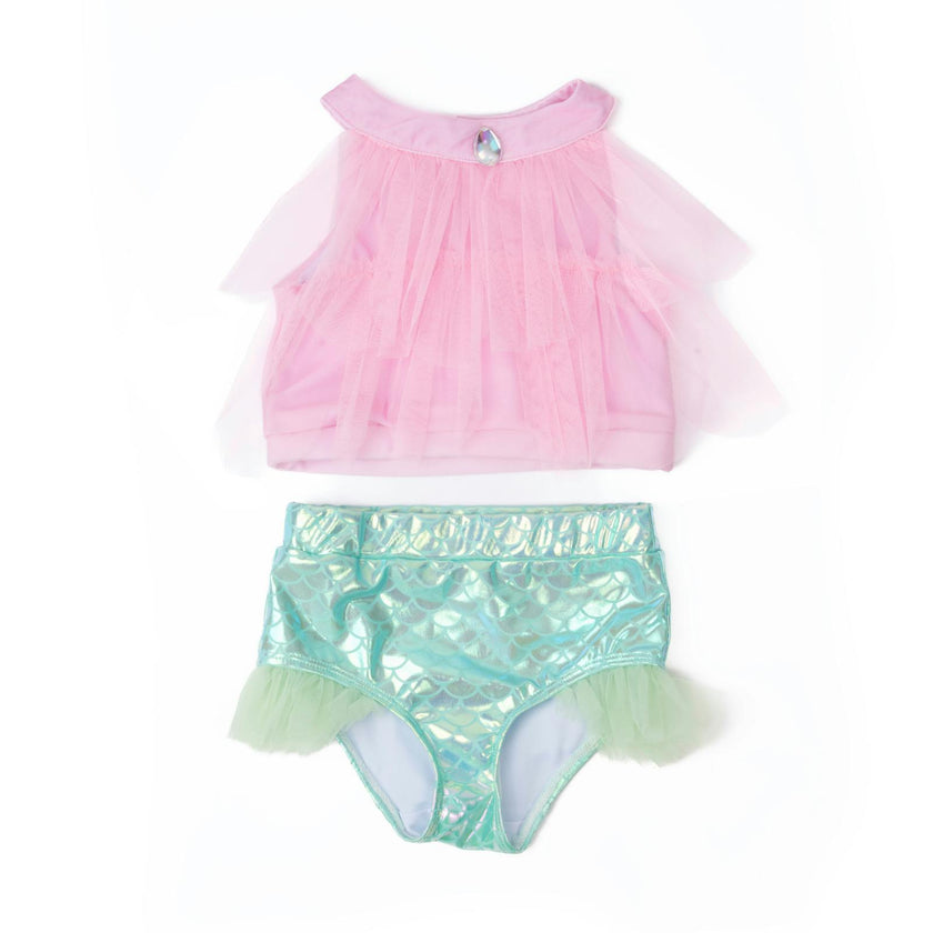 Pink Mermaid Swim Suit