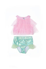 Pink Mermaid Swim Suit