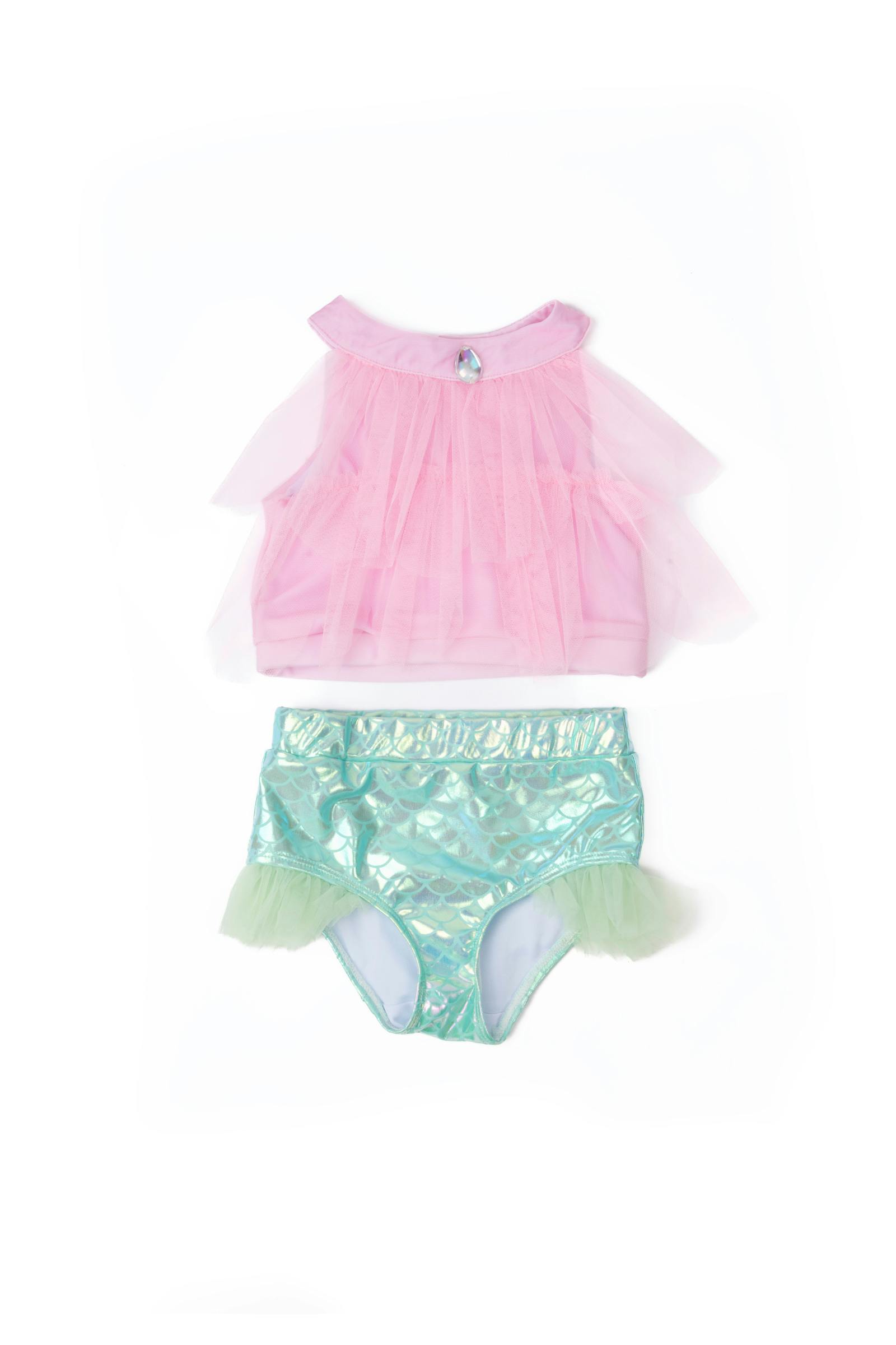 Pink Mermaid Swim Suit