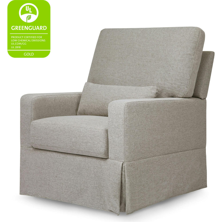 Crawford Pillowback Comfort Swivel Glider