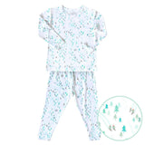 Long Sleeve Two-Piece Pajamas Set