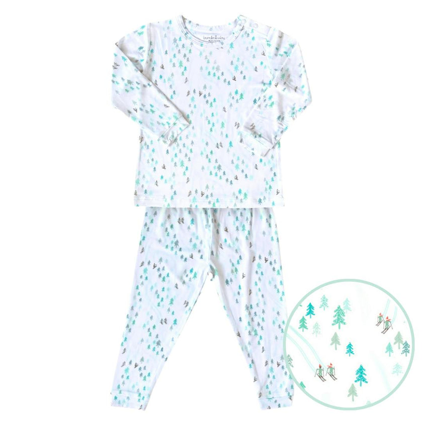 Long Sleeve Two-Piece Pajamas Set