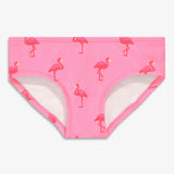 Kids swim bikini bottom in flamingos