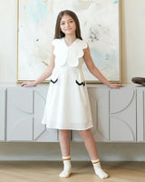 Colette Dress, White