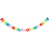 Alphabet Wool Felt Garland