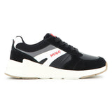Black Faux Suede Sneakers