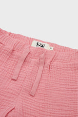 Organic Cotton Waffle Short