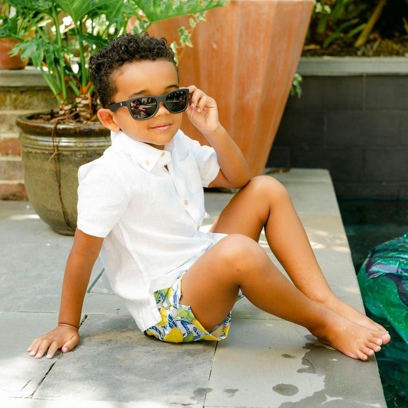 The Lemonade Stand - Boys Swim Trunks UPF 50+