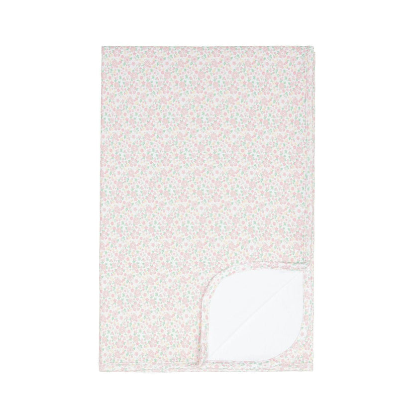 baby antique floral blanket