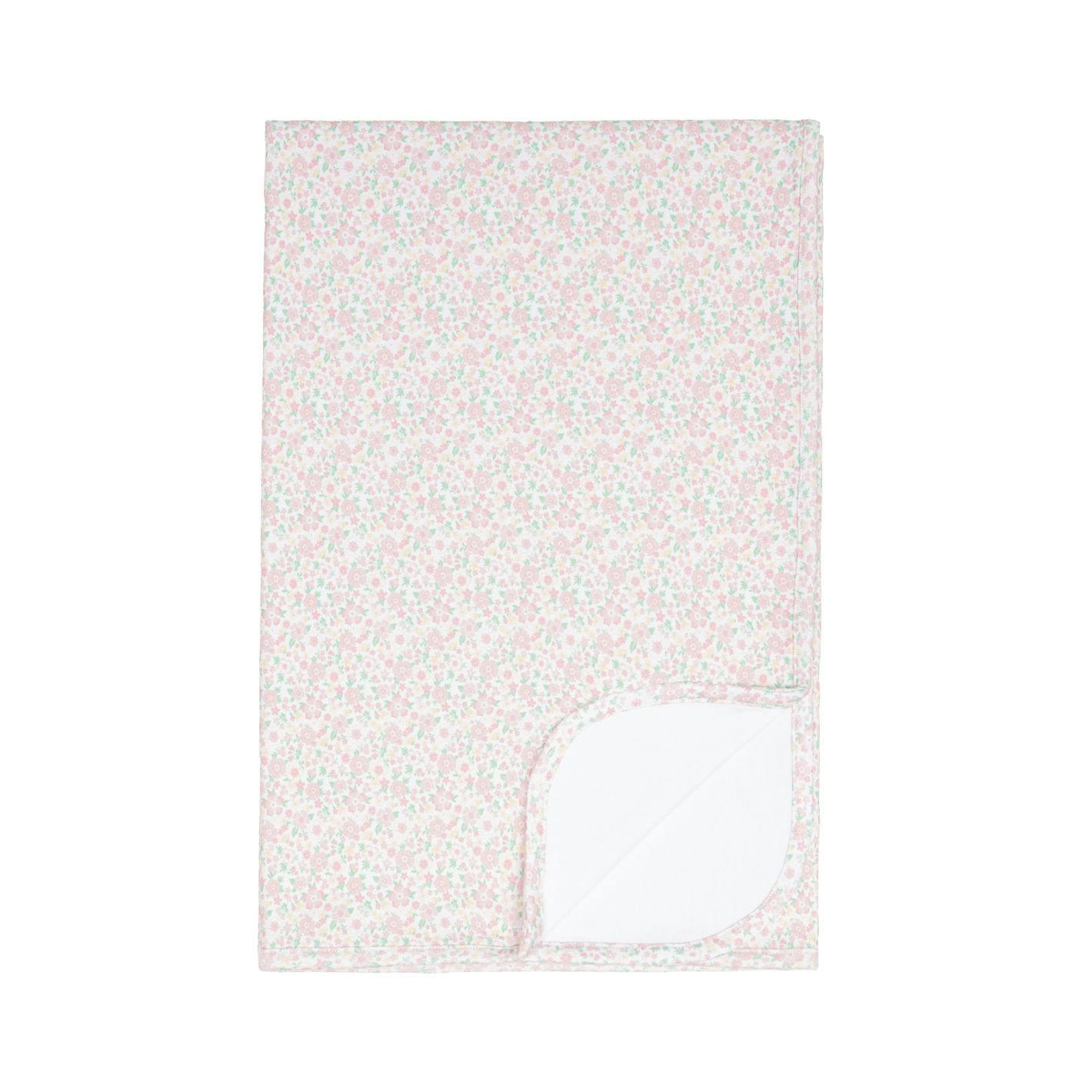 baby antique floral blanket