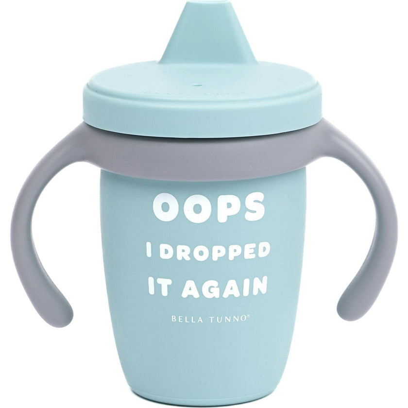 Oops I Dropped It Again 3-Piece Happy Silicon Sippy Cup