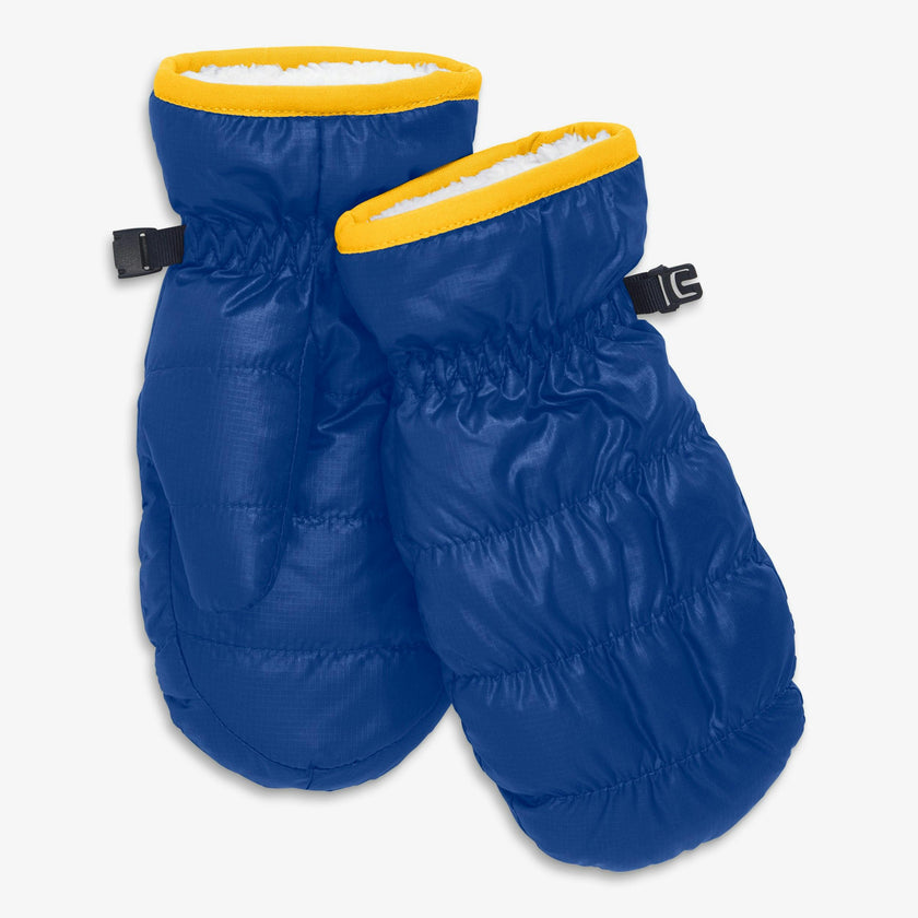 Kids puffer mittens