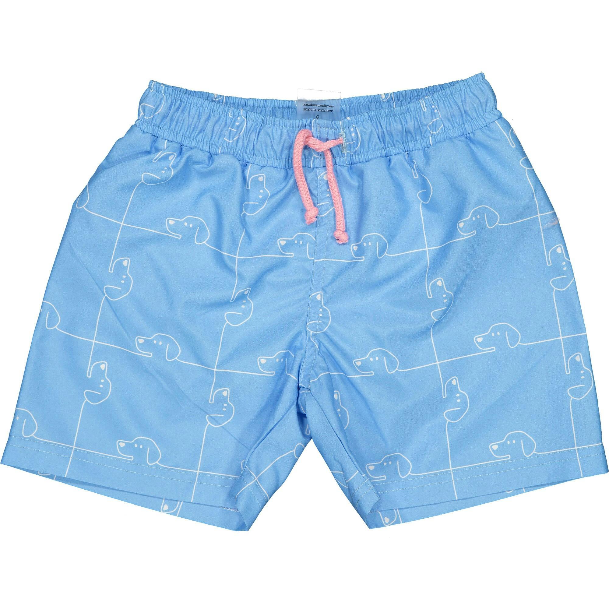 Puzzle Classic Swim Shorts, Blue