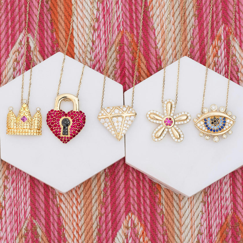 Juju Evil Eye Charm Necklace