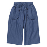 Girls Bailey Ruffle Pant - Chambray