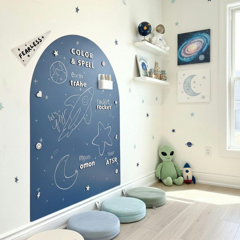 MEGA Magic Playwall - Arch Magnetic Wall Decal for Kids