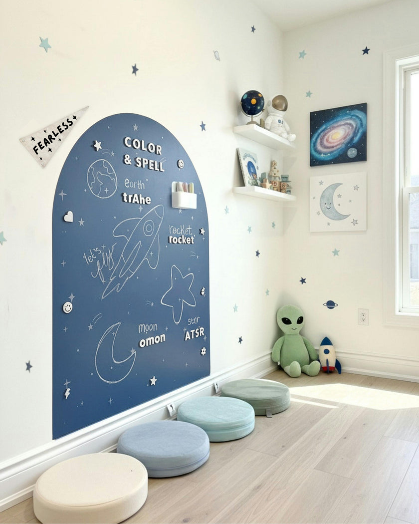 MEGA Magic Playwall - Arch Magnetic Wall Decal for Kids
