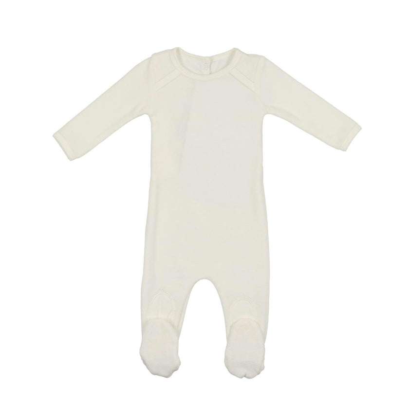 Velour Patch Footie