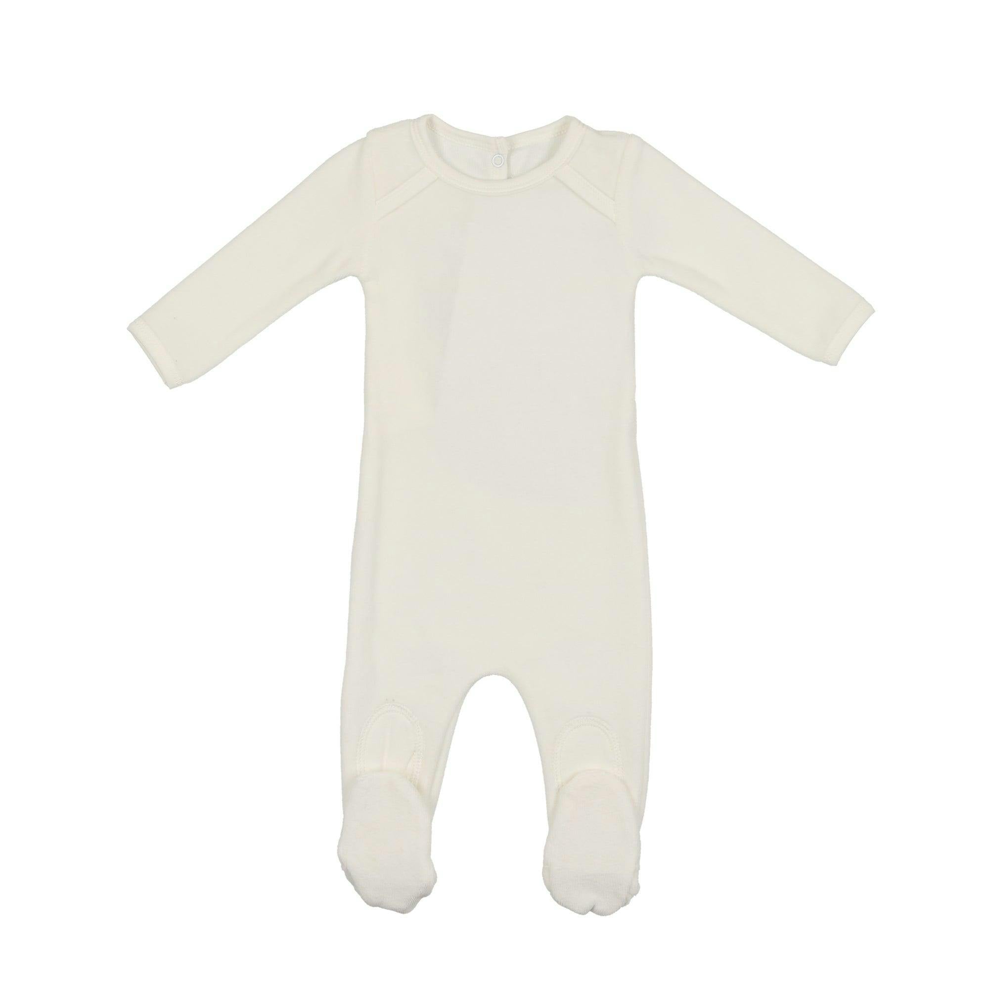 Velour Patch Footie