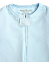Blue Baby Footie Sleeper | Hypoallergenic Pima Cotton