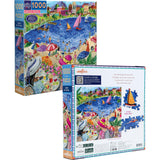 Piece&Love: Lunch by the Sea - 1000 pc Puzzle