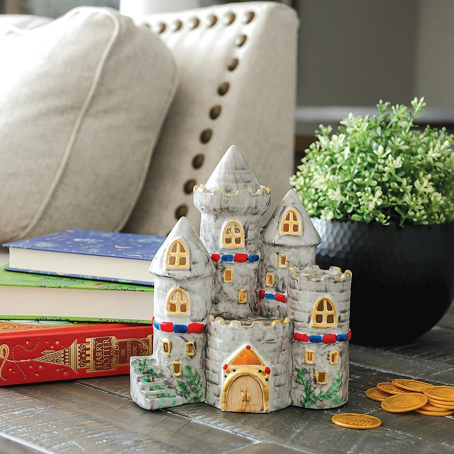 Mindware Paint Your Own Porcelain Castle Light