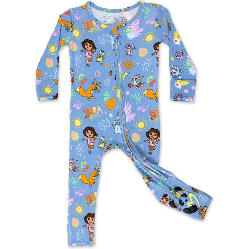 Dora: Fiesta Fun Bamboo Convertible Footie