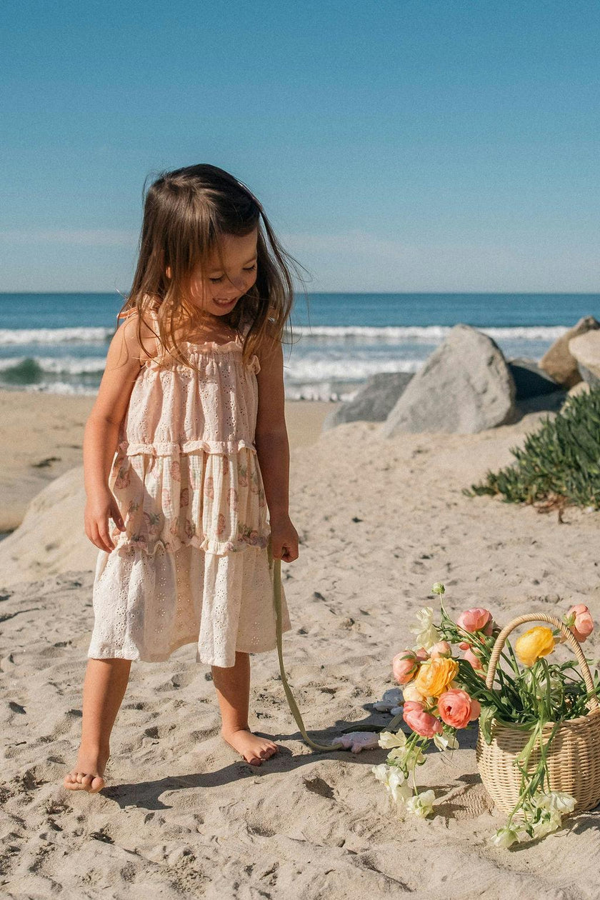 Amber Dress in Pink Rose