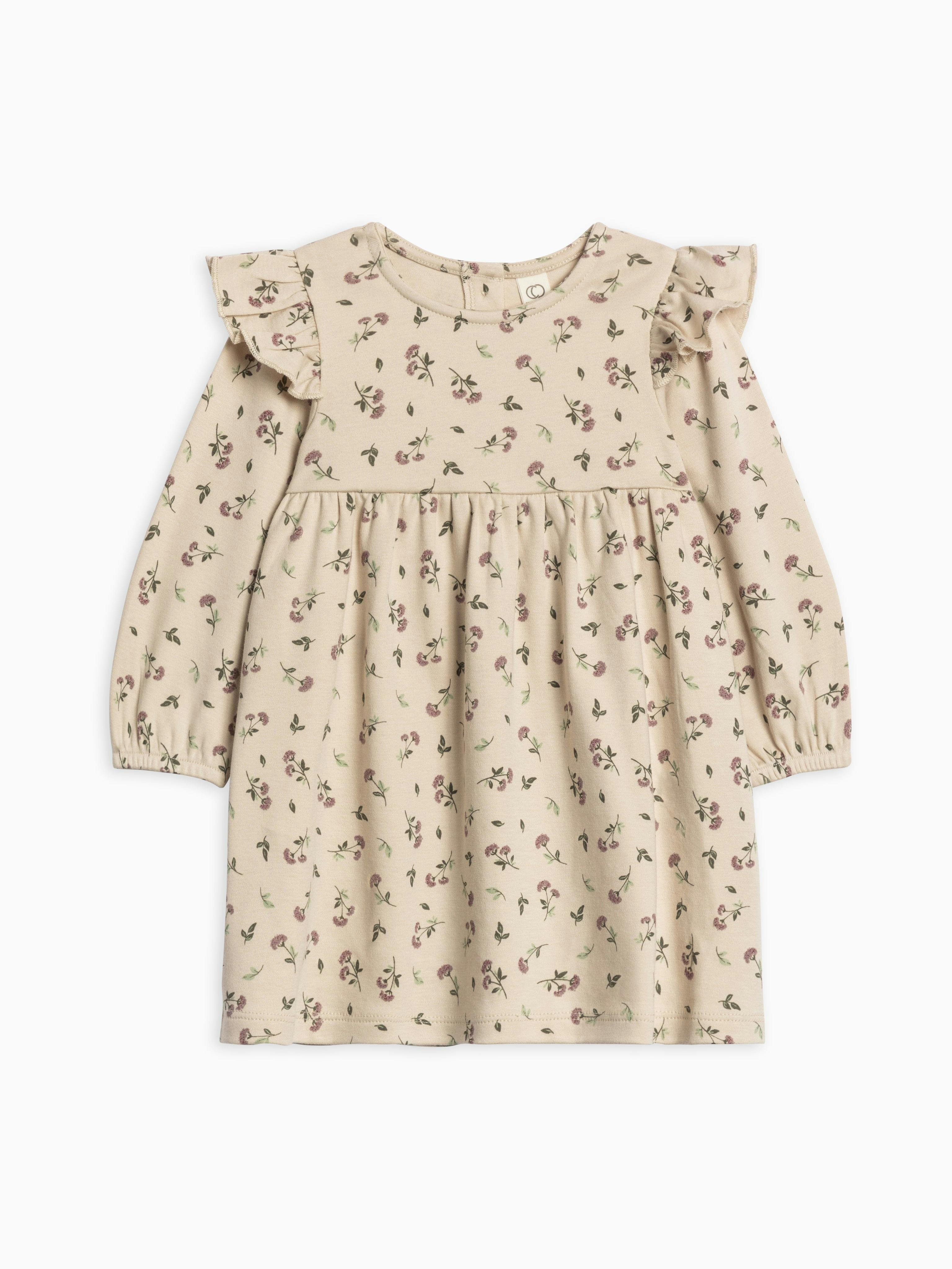 Mika Armhole Ruffle Long Sleeve Dress