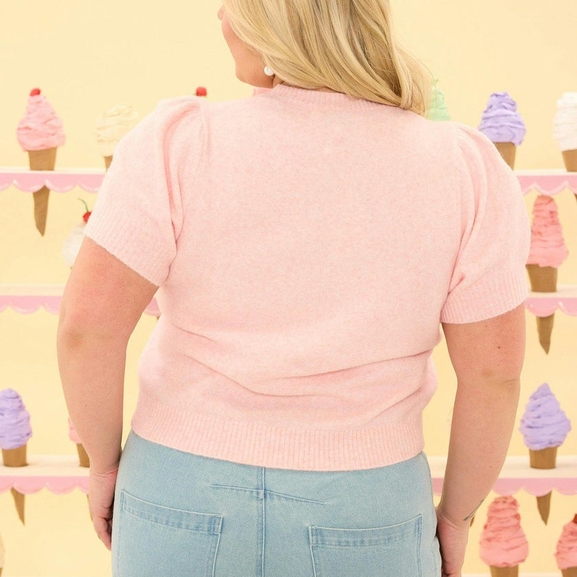 Lila Top in Pink