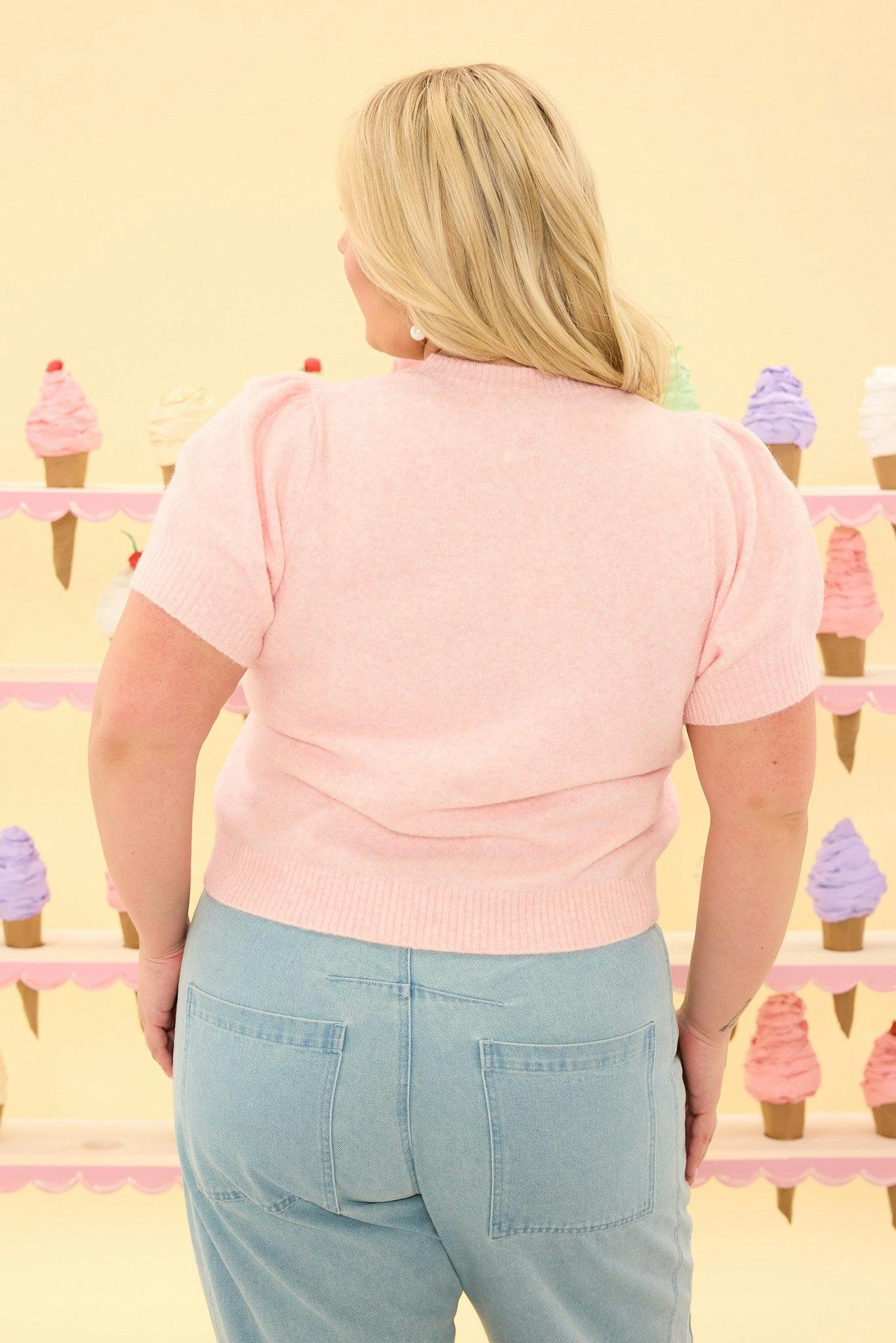 Lila Top in Pink